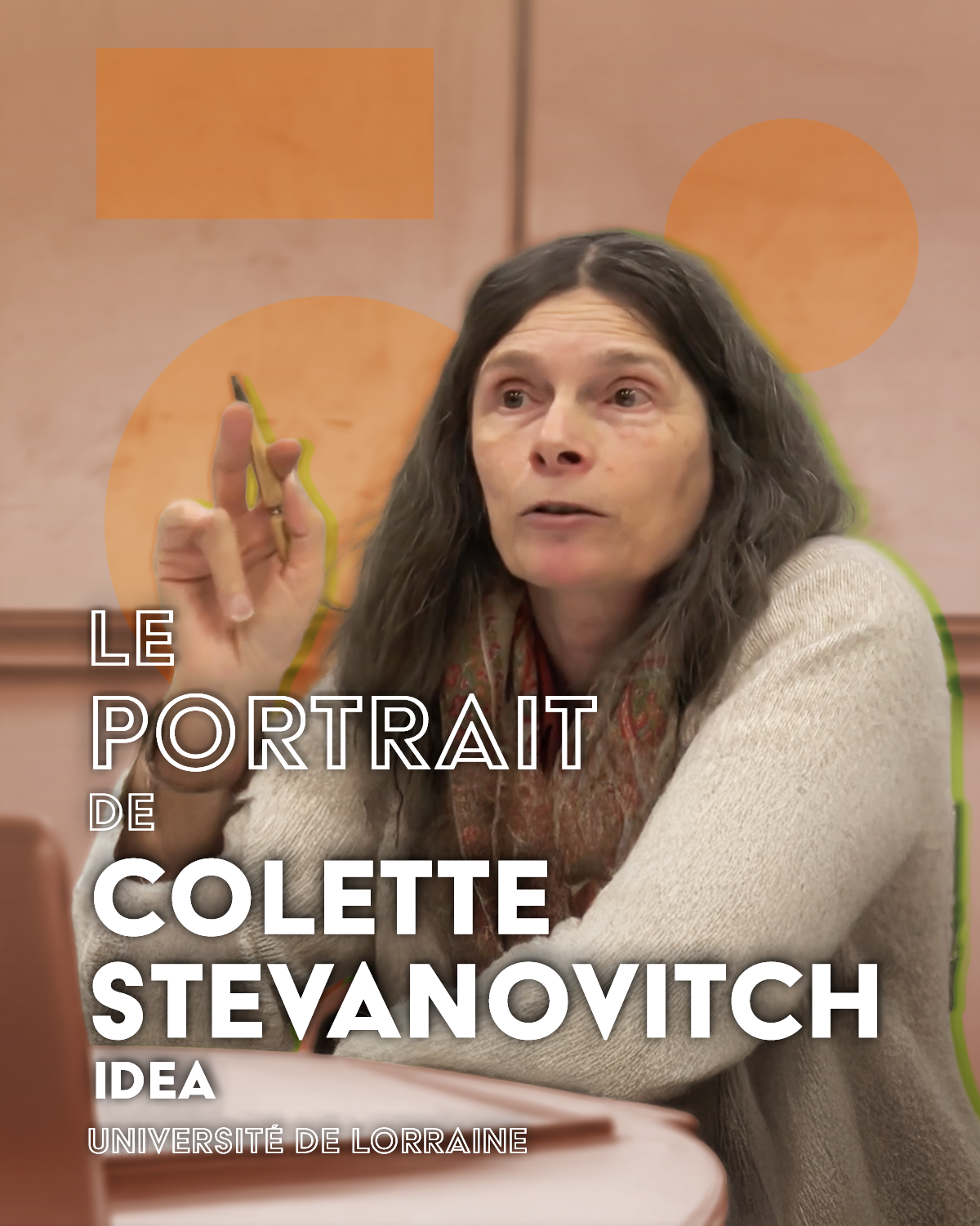 Portrait Colette Stevanovitch