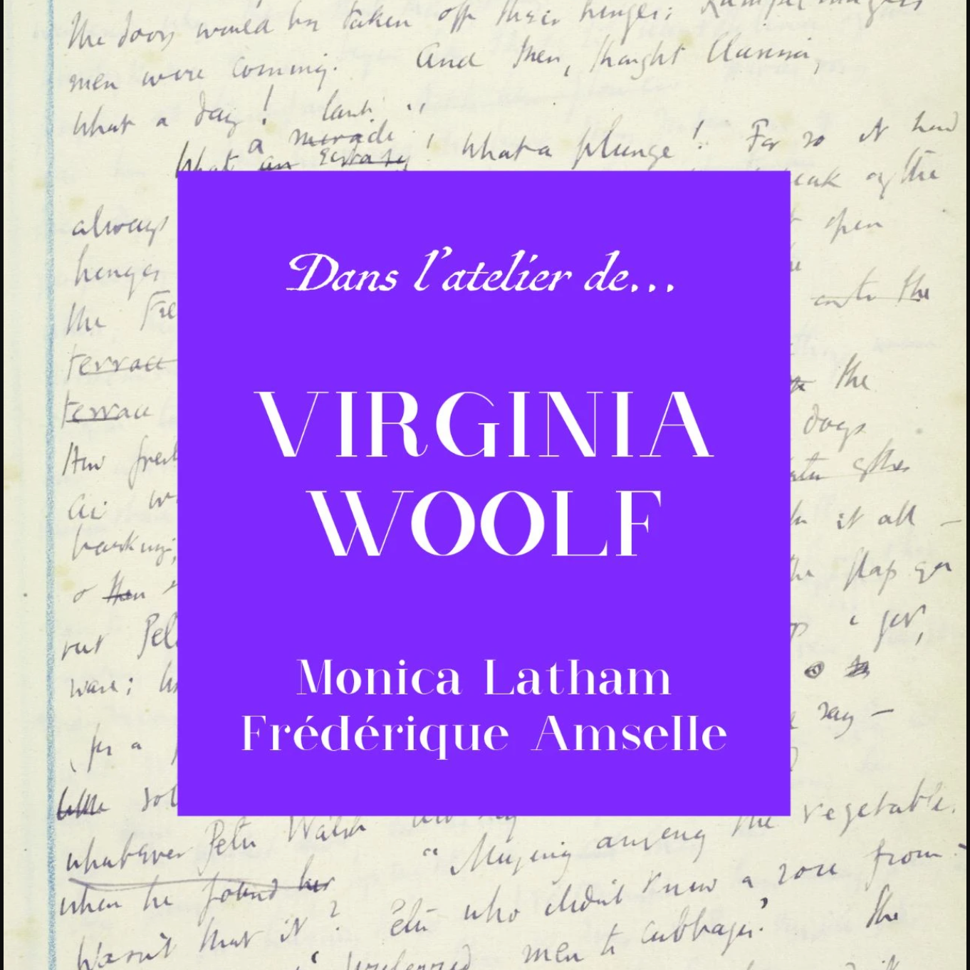 Dans l'atelier de Virginia Woolf - Affiche