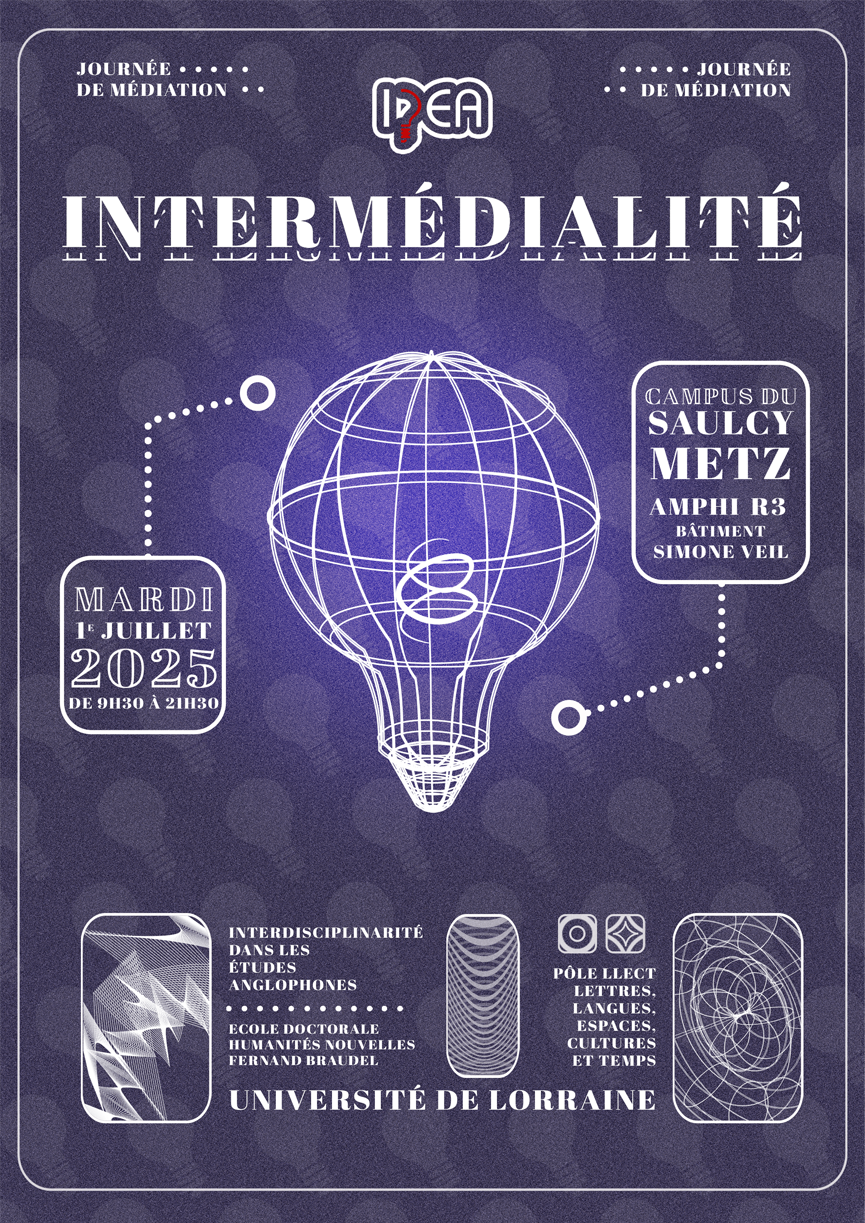 Intermédialité - affiche